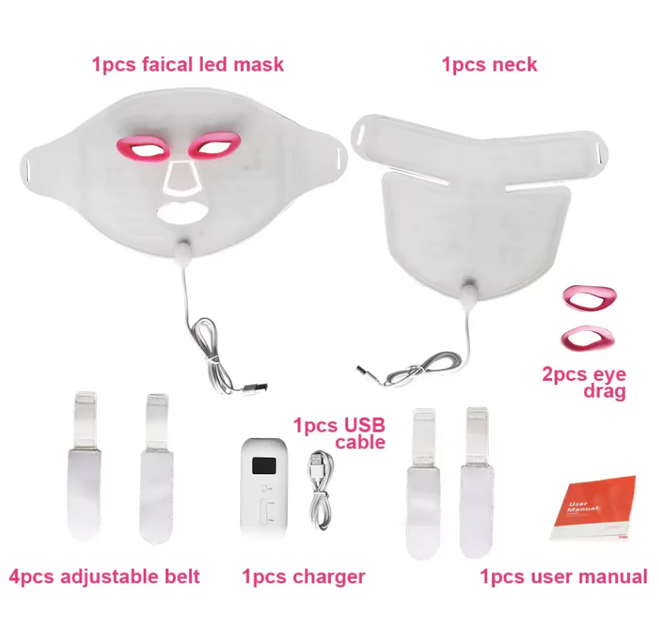 light therapy facial x7 mask